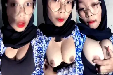 ABG Hijabers SMA Toket Jumbo Dientot Sampe Goyang